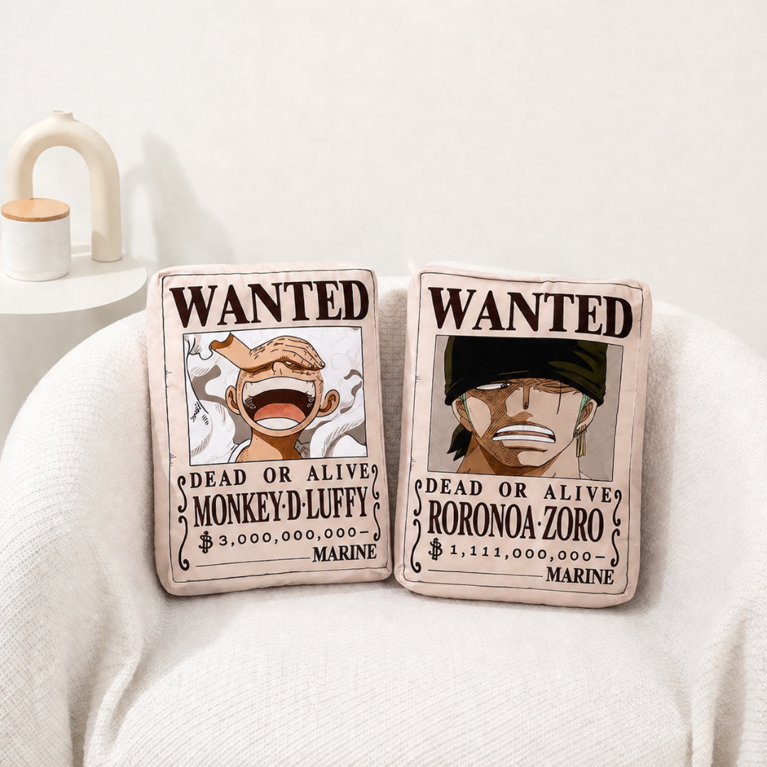 Almohada One Piece Zoro & Luffy – Súper Suave
