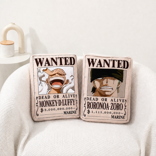 Almohada One Piece Zoro & Luffy – Súper Suave